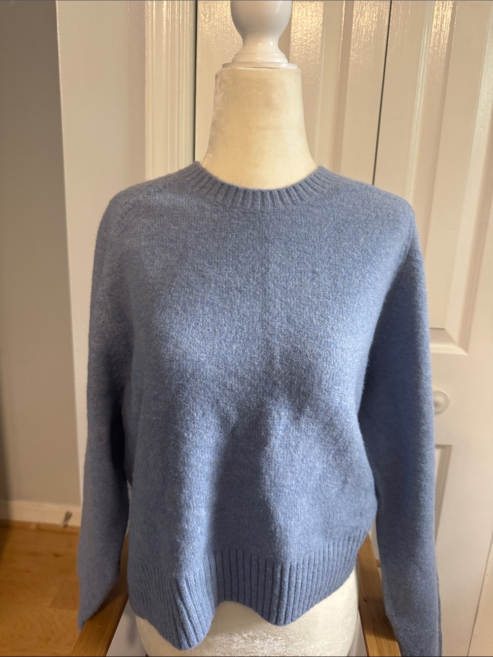Uniqlo Light Blue Crewneck Sweater